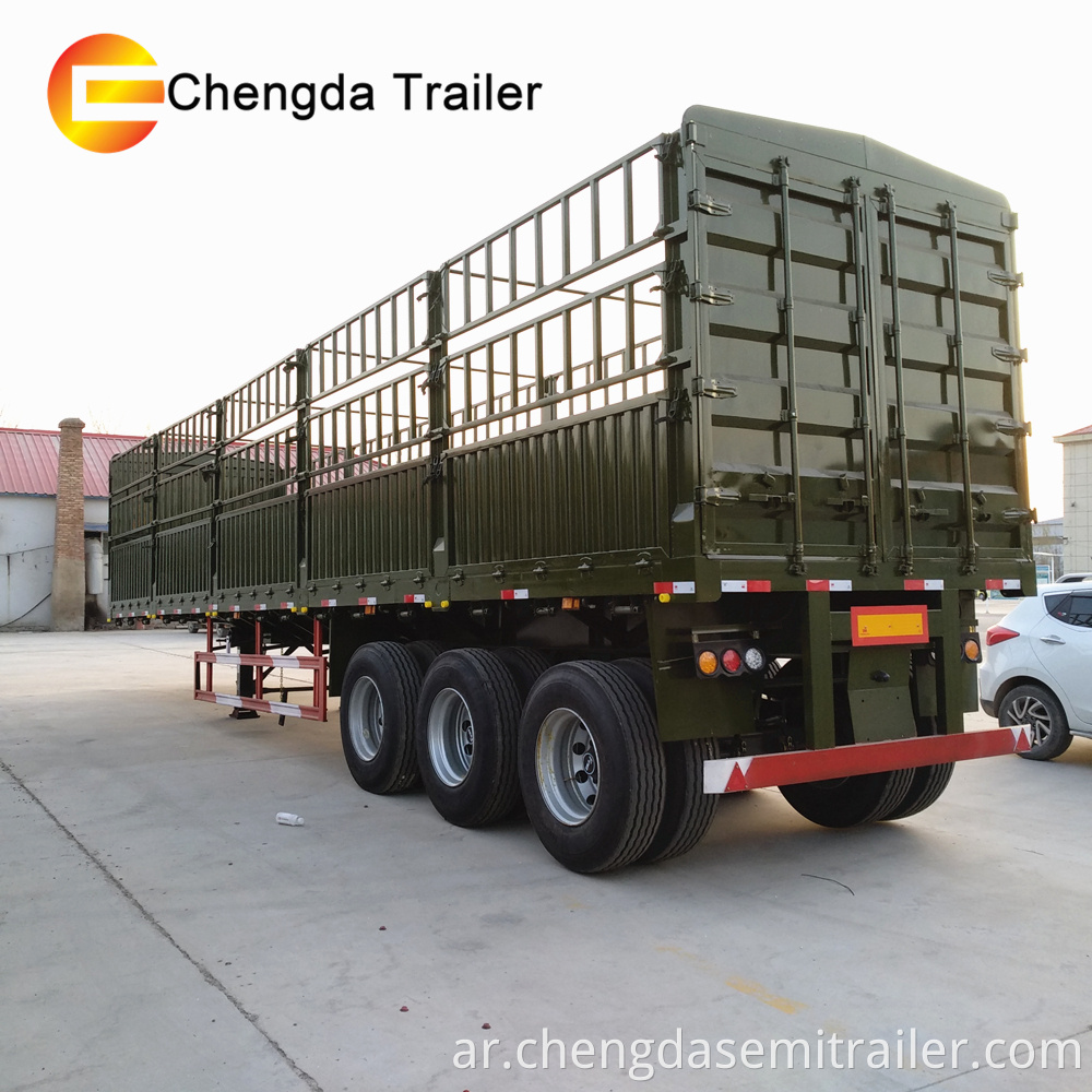 Fence cargo trailer